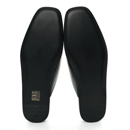 Balenciaga Soft Calfskin Flat Cosy BB Mule Slides 37.5 Black 6 of 10