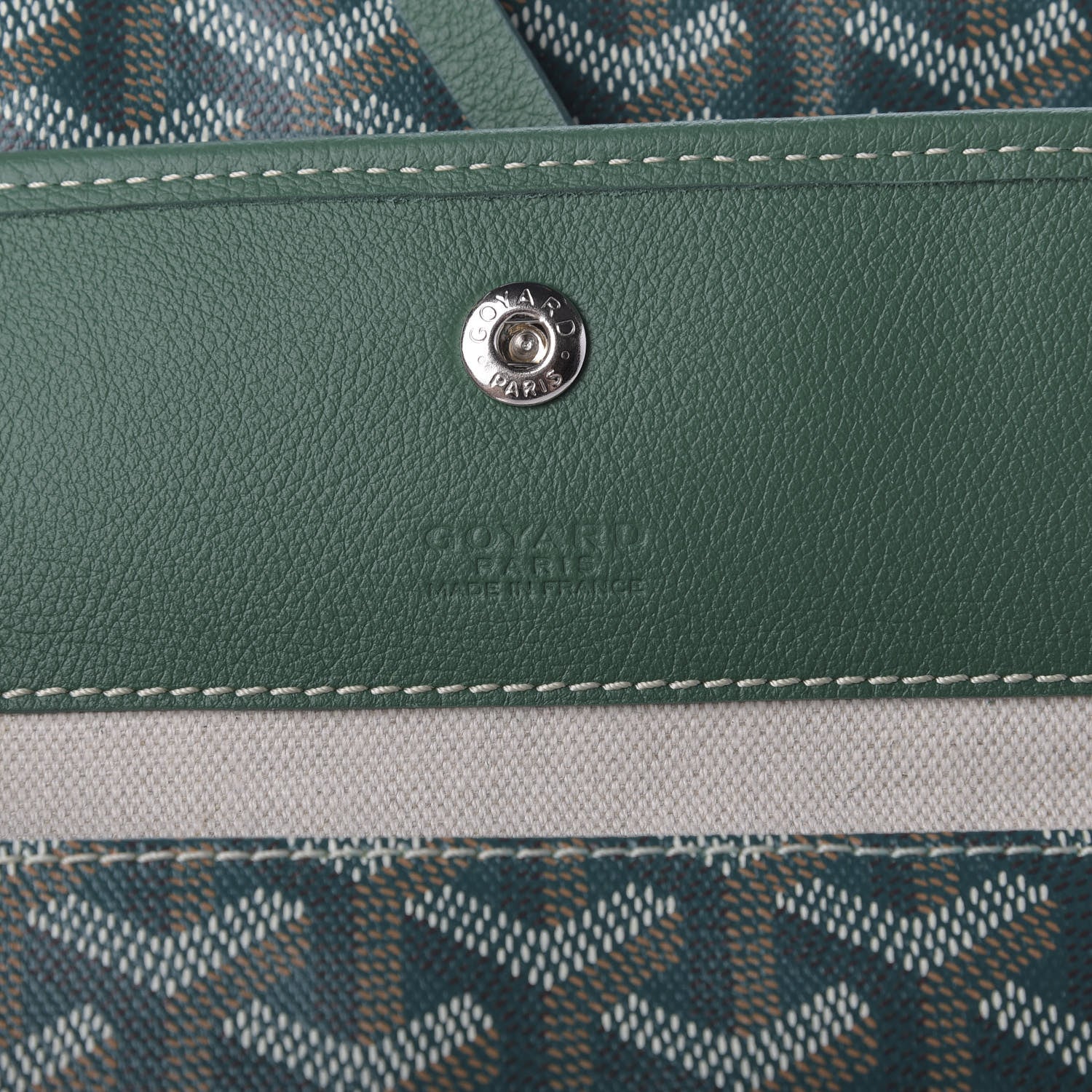 Goyard Goyardine Saint Louis PM Green 8 of 8