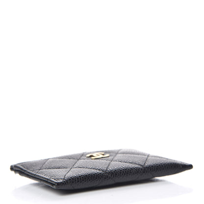 Chanel Caviar Quilted Card Holder Black 4 of 9
