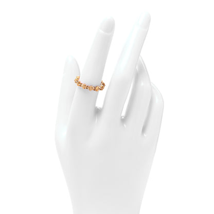 Chrome Hearts 22K Yellow Gold Tiny E CH Plus Band Ring 54 7 2 of 6