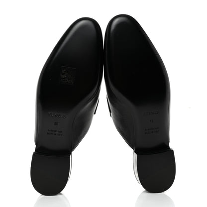 Hermes Goatskin Trocadero Mule 39 Black 5 of 9