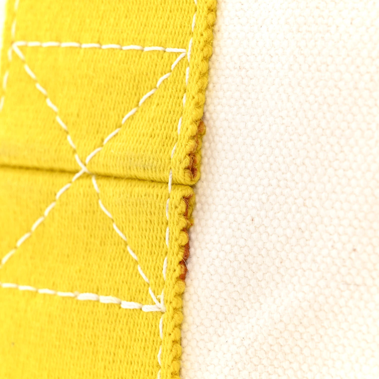 Hermes Canvas Fourre Tout PM Craie Lime 12 of 14