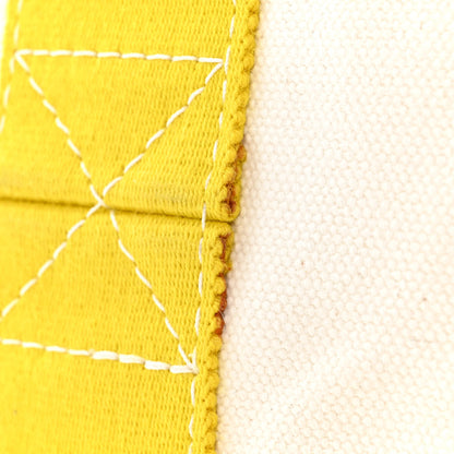 Hermes Canvas Fourre Tout PM Craie Lime 12 of 14