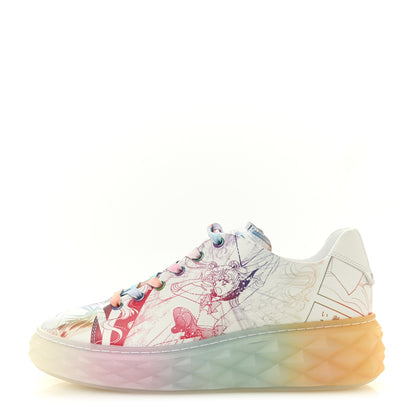 Jimmy Choo x SAILOR MOON Nappa Womens Diamond Light Maxi Sneakers 39 Multicolor White 1 of 10