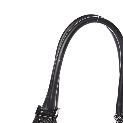 Gucci Perforated Calfskin Jackie O Hobo Black 11 of 13