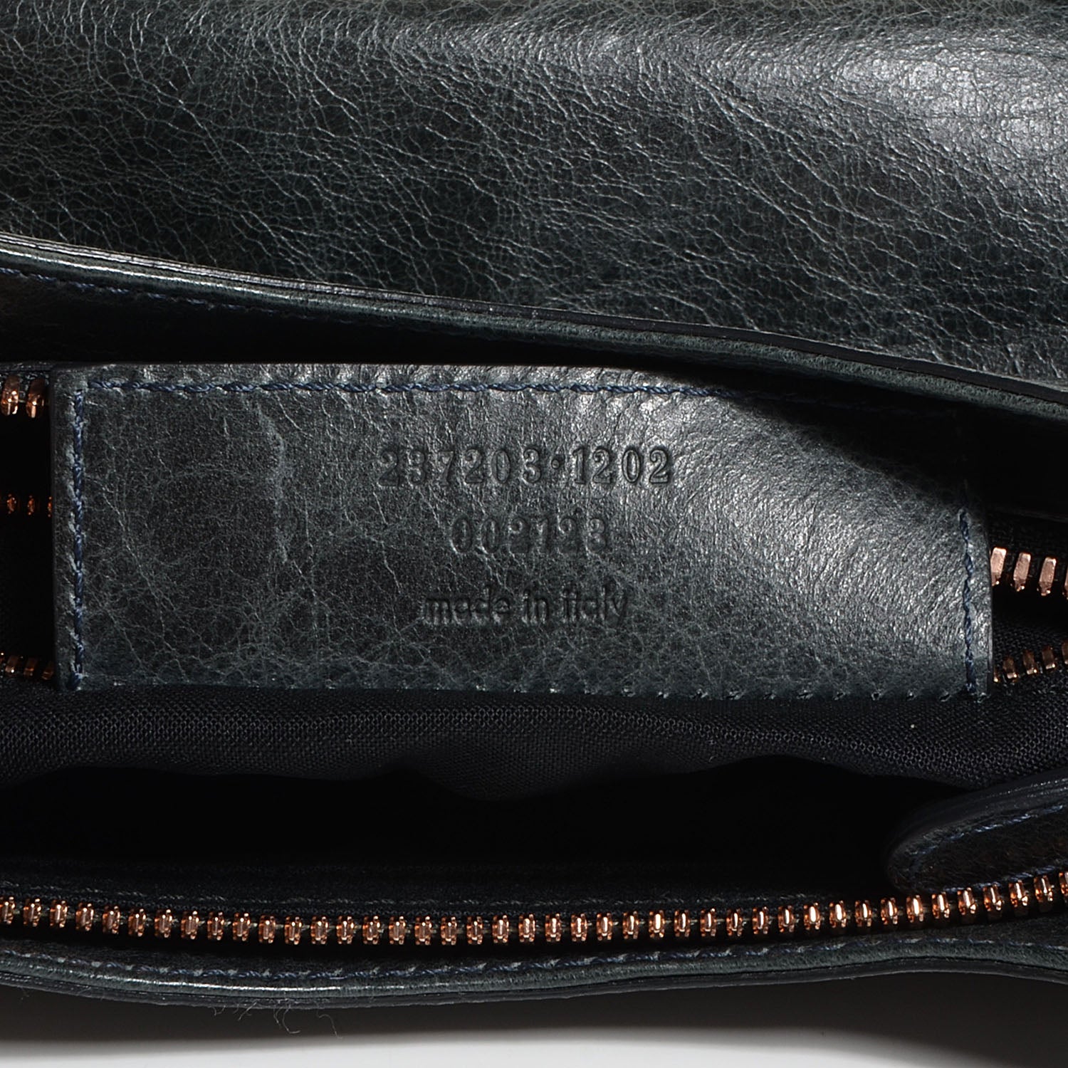 Balenciaga Agneau Giant 12 Rose Gold Hardware Hip Anthracite 8 of 11