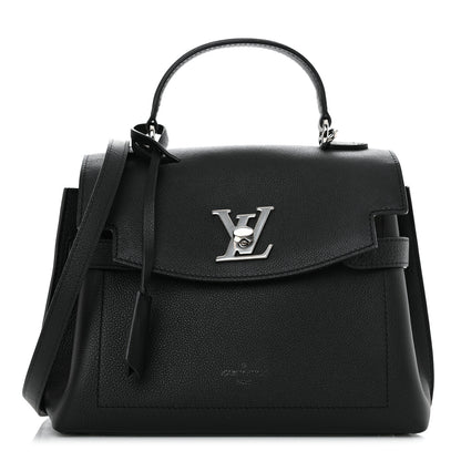 Louis Vuitton Calfskin Lockme Ever BB Black 1 of 11