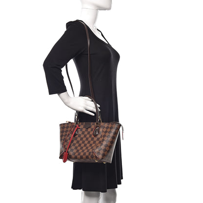 Louis Vuitton Damier Ebene Caissa Tote PM Cherry 2 of 10