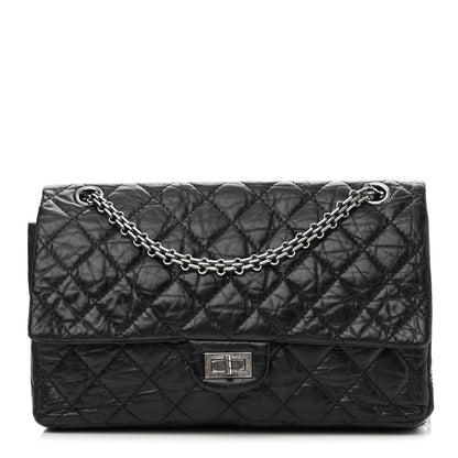 Chanel Aged Calfskin Quilted 2.55 Reissue 226 Flap Black 1 of 9