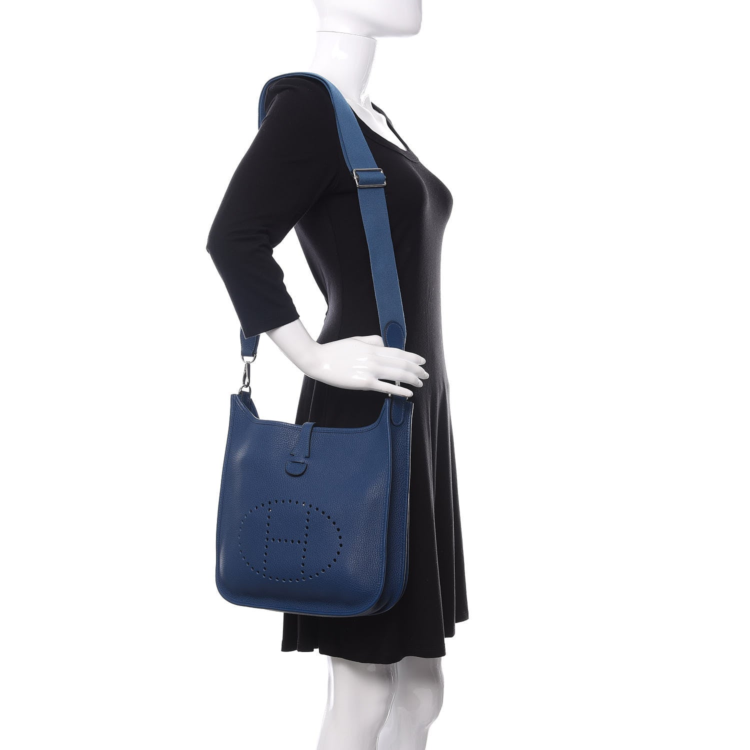 Hermes Epsom Evelyne III PM Deep Blue 2 of 13