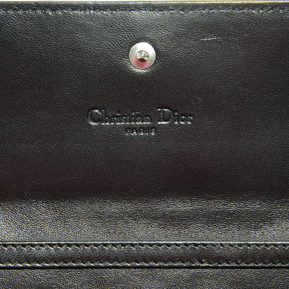 Christian Dior Lambskin Cannage Evening Clutch Black 7 of 8