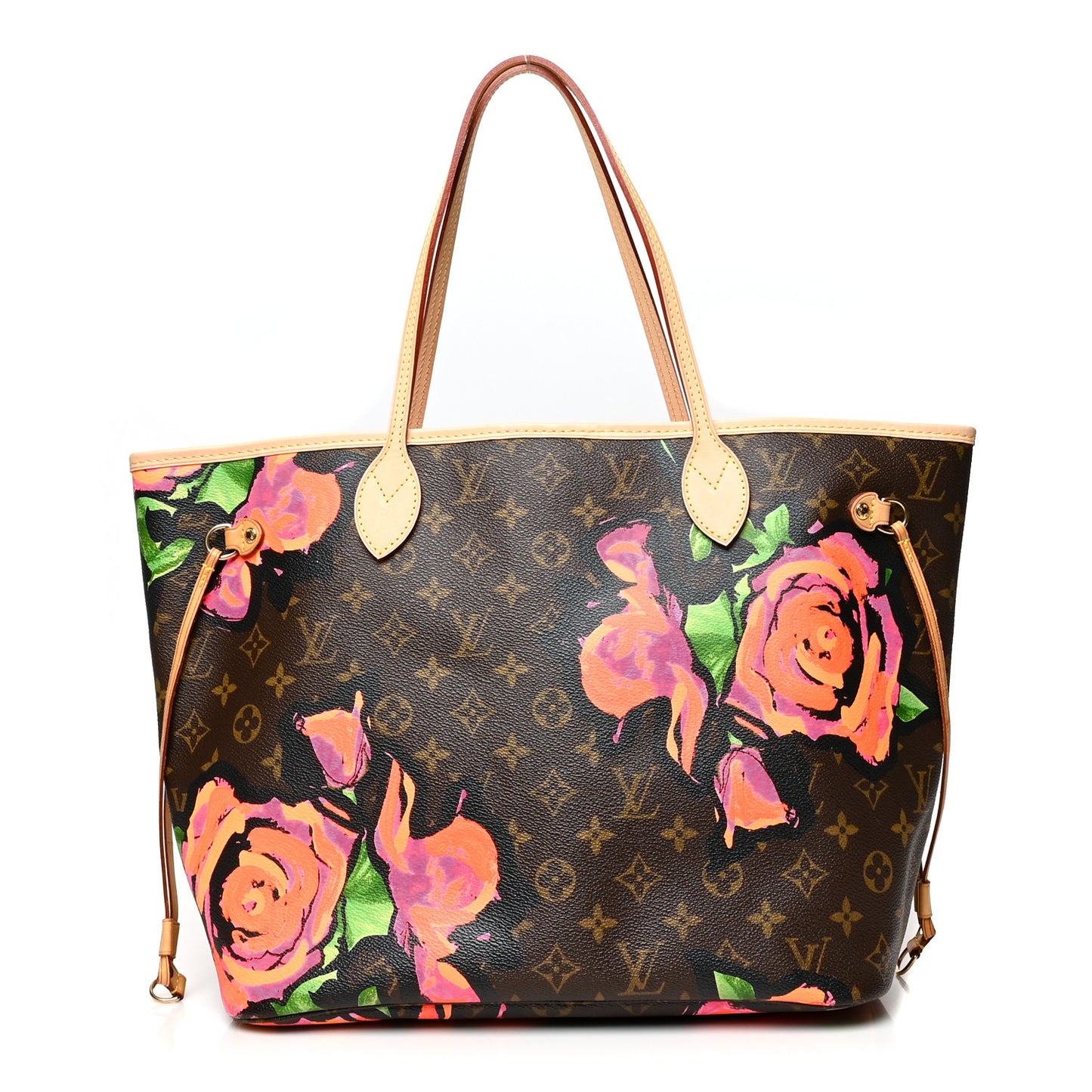 Monogram Roses Neverfull MM