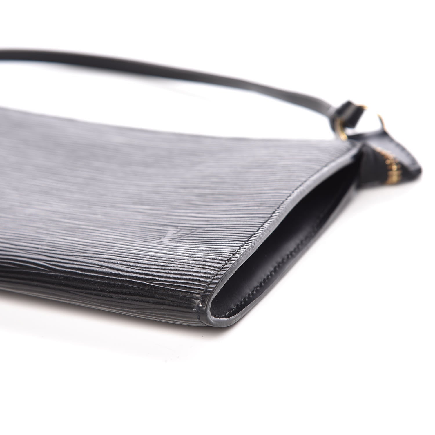 Louis Vuitton Epi Pochette Accessories 24 Black 6 of 9