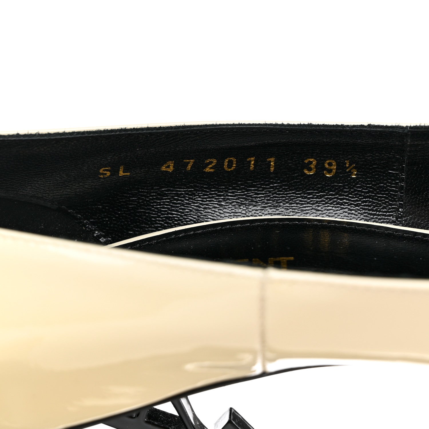 Saint Laurent Patent Opyum 110 Pumps 39.5 Neutro 6 of 10