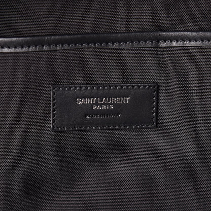 Saint Laurent Canvas City Backpack Black 6 of 10
