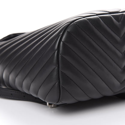 Chanel Lambskin Chevron Quilted Small Urban Spirit Backpack Black 8 of 9