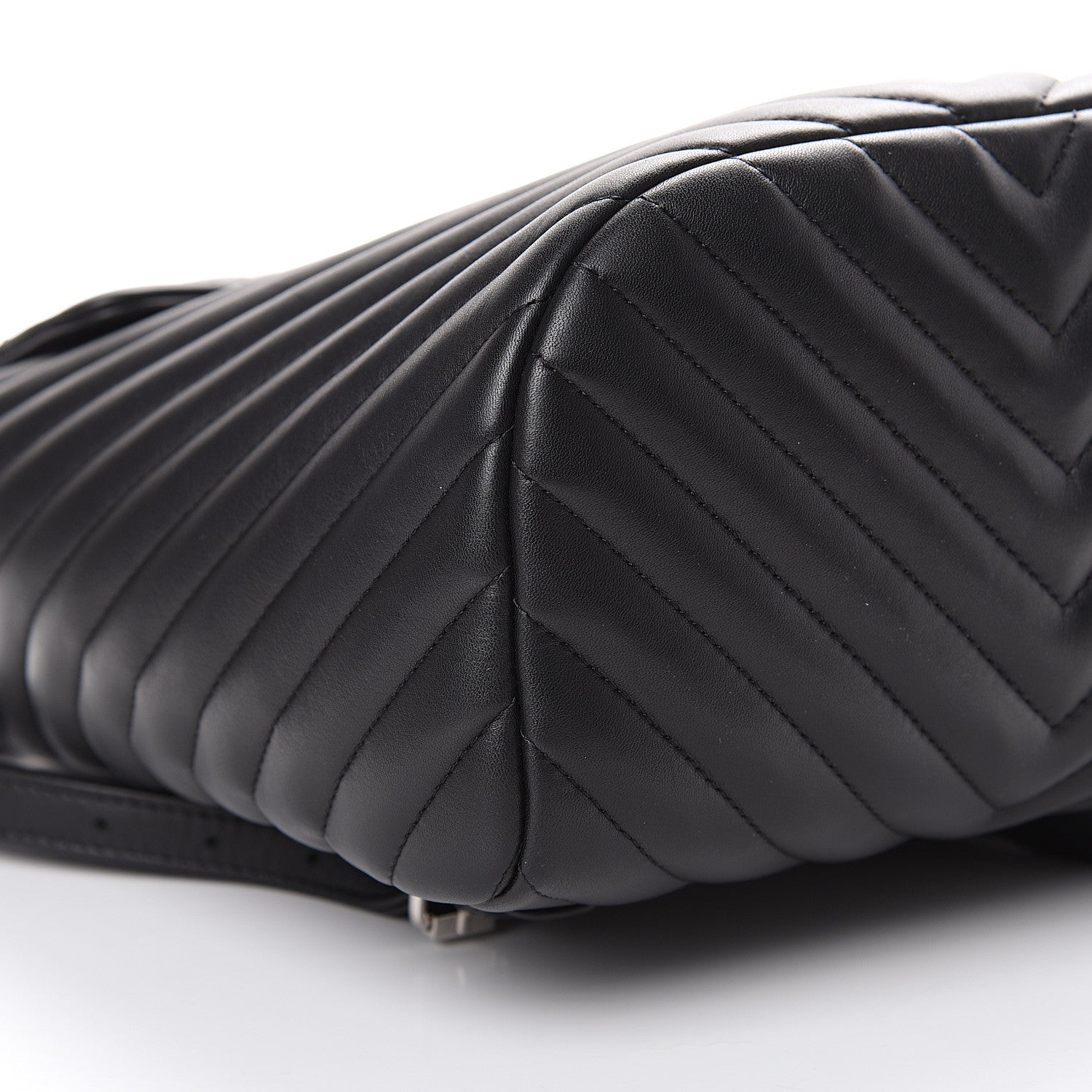 Chanel Lambskin Chevron Quilted Small Urban Spirit Backpack Black 8 of 9