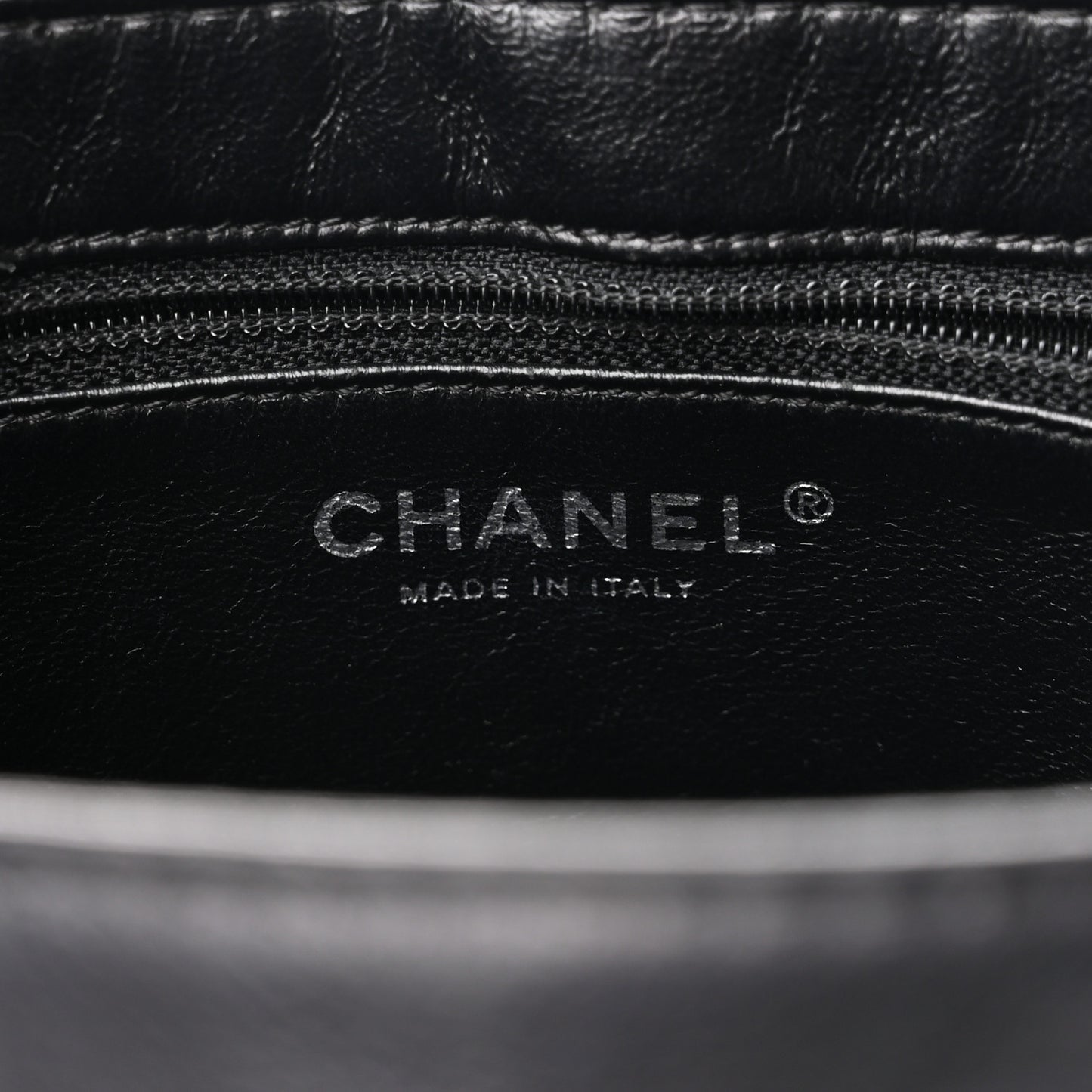 Caviar Half Moon Wallet On Chain WOC Black