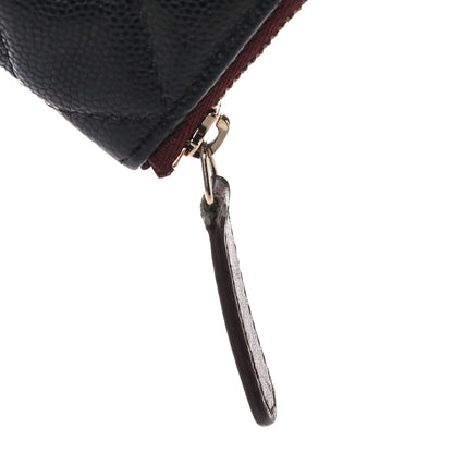 Chanel Caviar Quilted Small Cosmetic Case Black 12 of 15