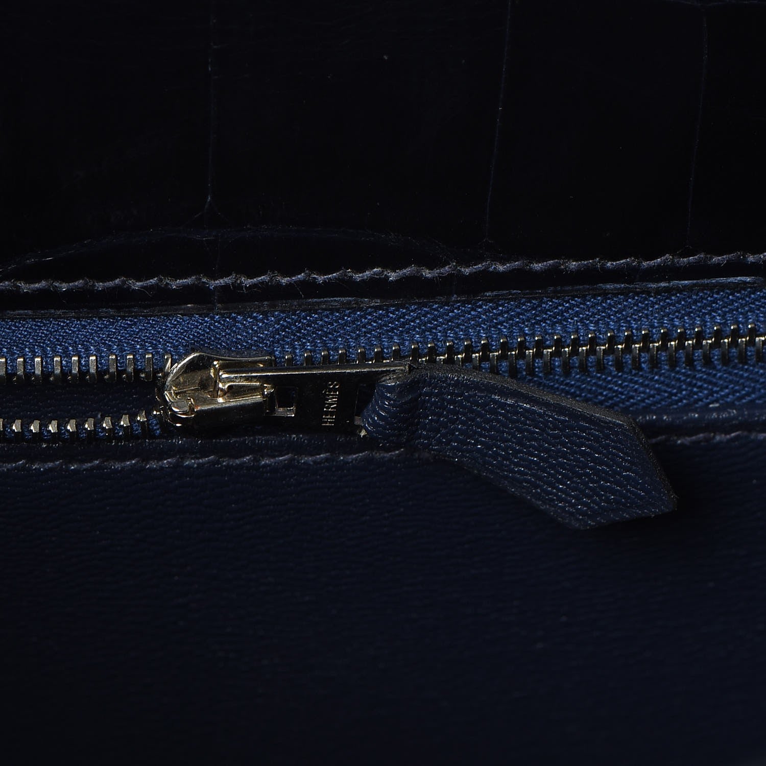Hermes Shiny Niloticus Crocodile Kelly Sellier 32 25 of 36