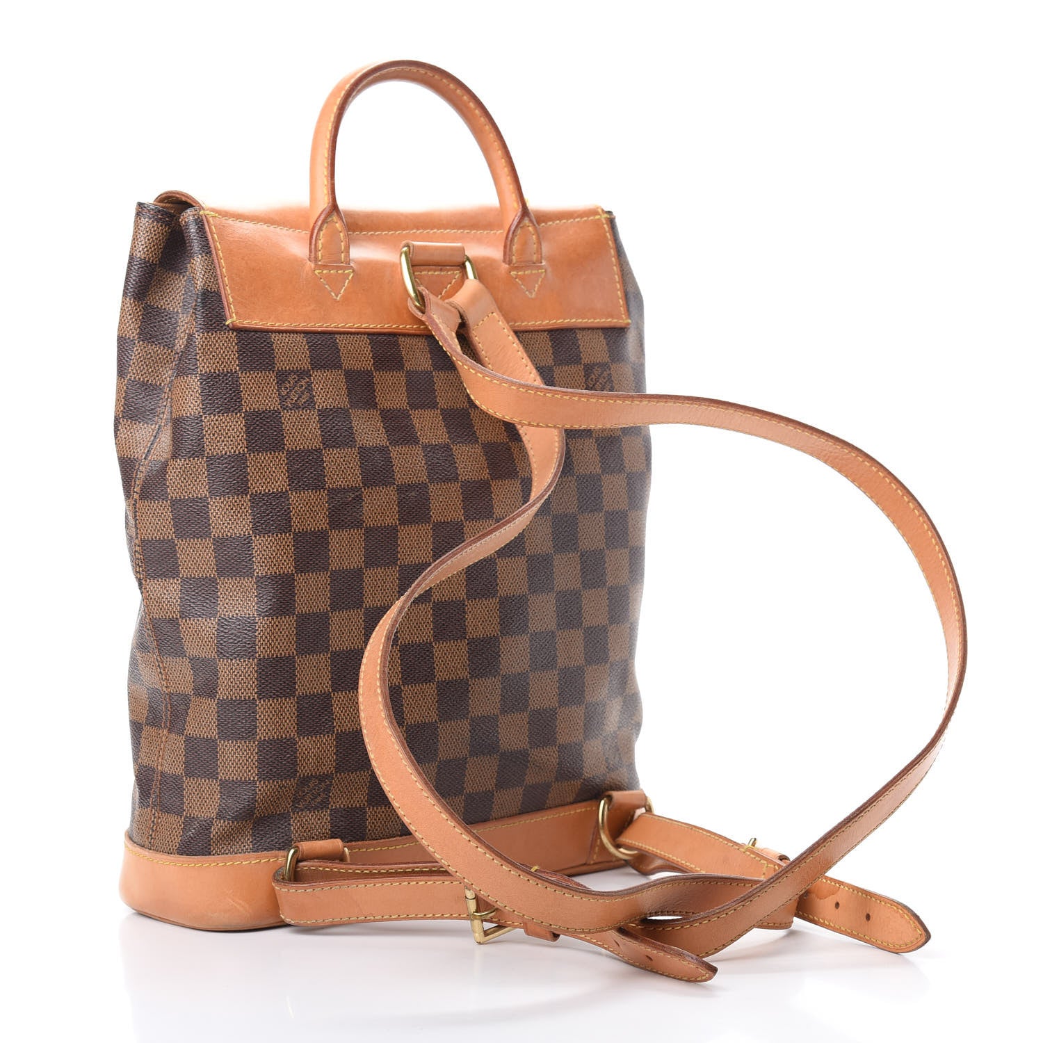 Louis Vuitton Damier Ebene Soho Centenaire Backpack 2 of 19