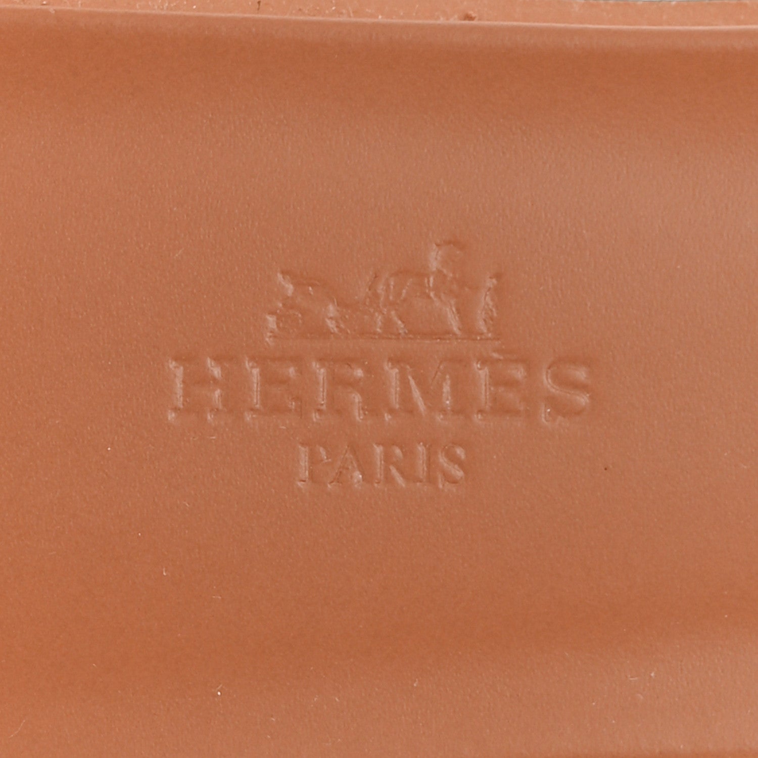 Hermes Box Calfskin Oran Sandals 38 Gold 7 of 10