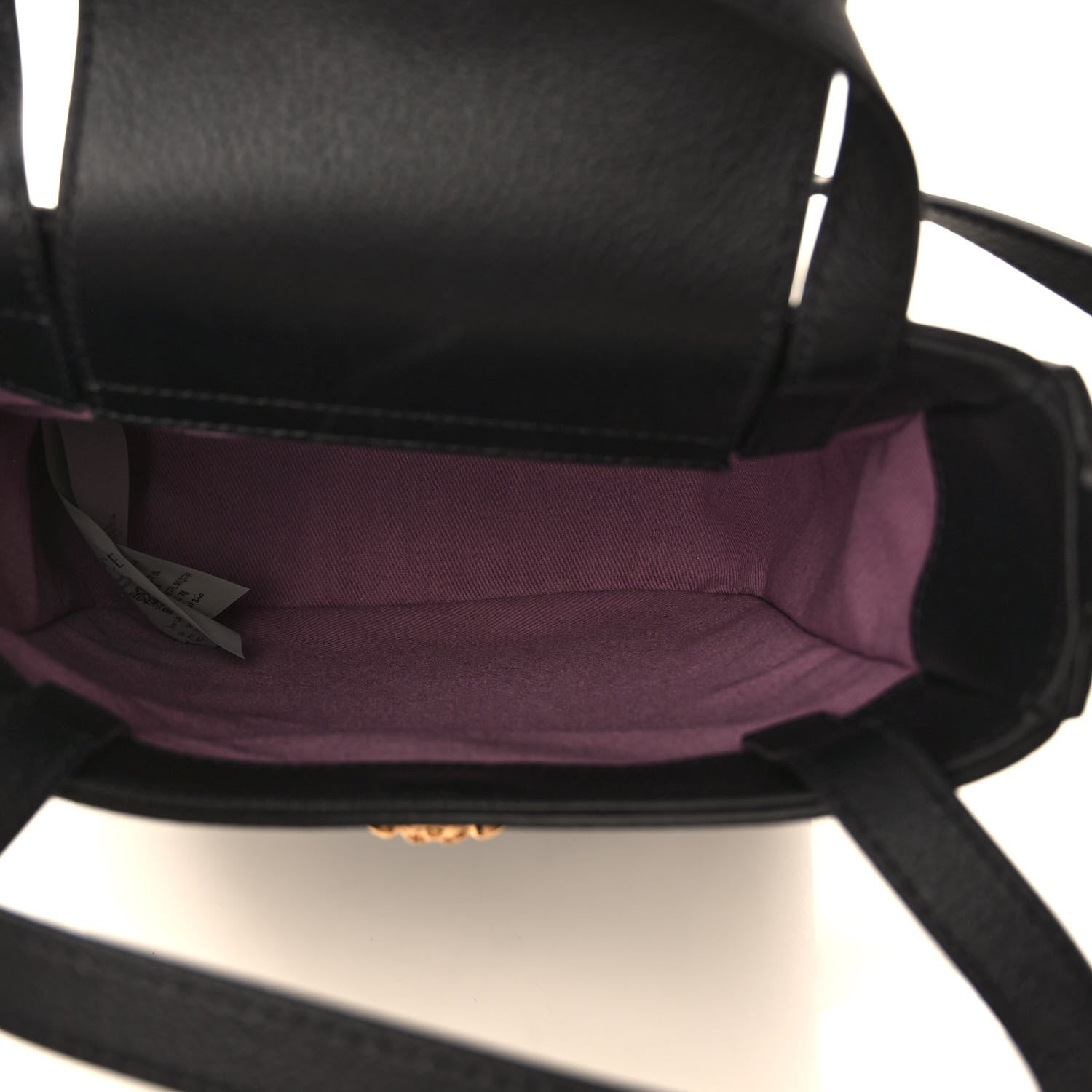 Versace Calfskin La Medusa Top Handle Hobo Black 5 of 8