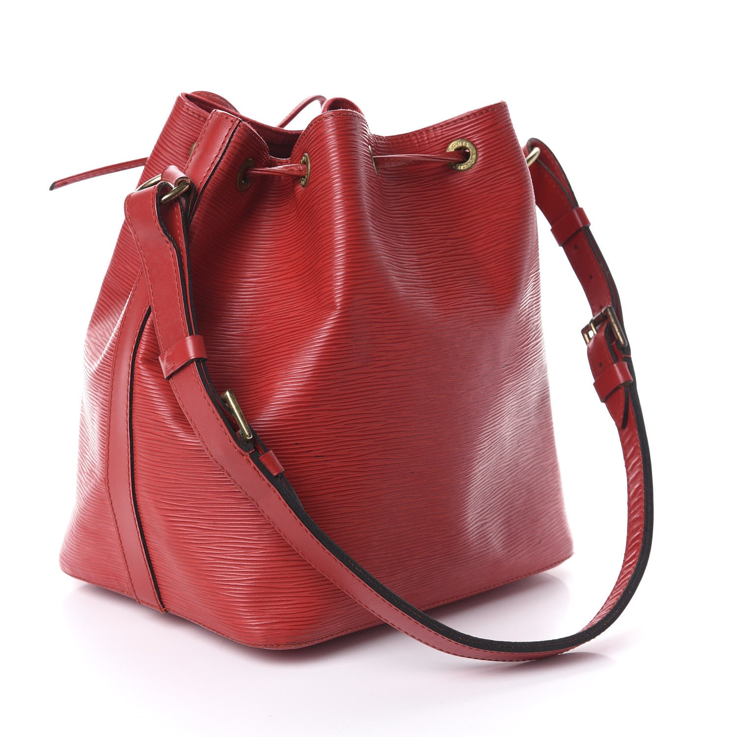 Louis Vuitton Epi Petit Noe Castillan Red 3 of 9