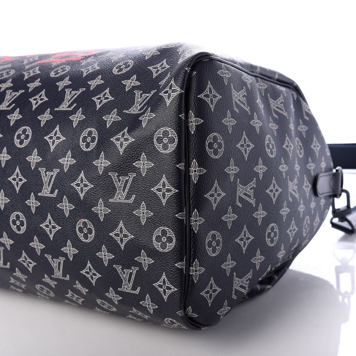 Louis Vuitton Monogram Upside Down Keepall Bandouliere 50 Ink 7 of 9