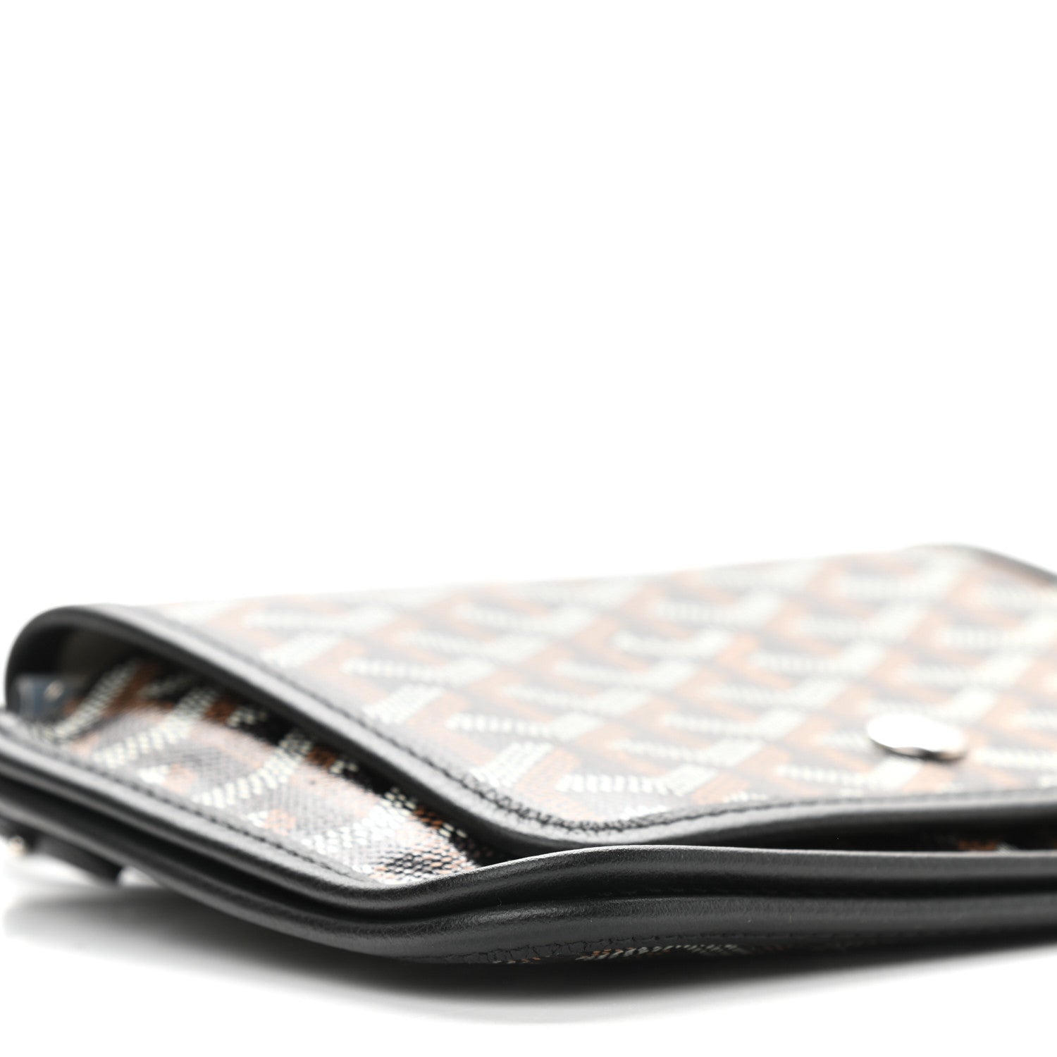 Goyard Goyardine Plumet Wallet Clutch Black 8 of 9