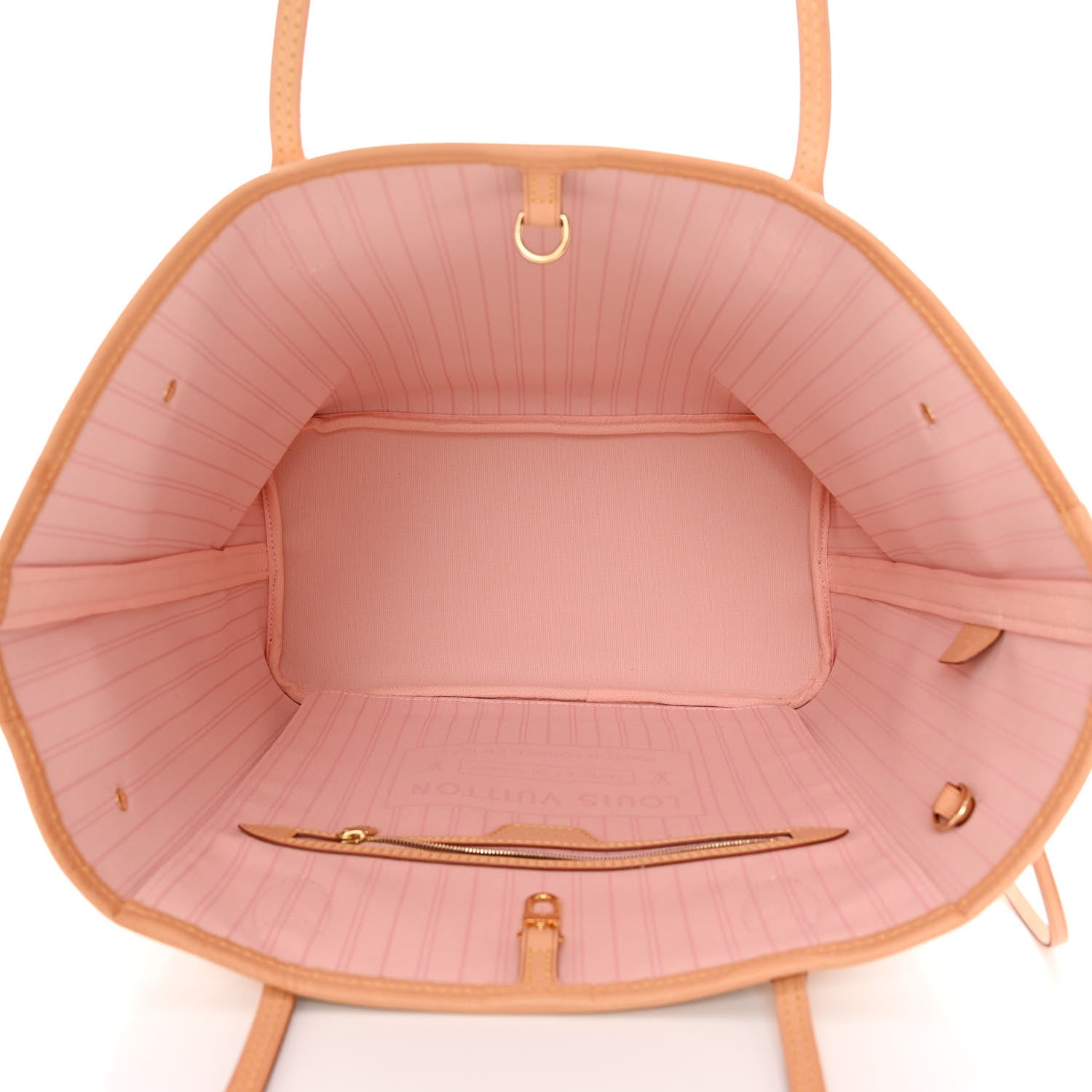 Louis Vuitton Damier Azur Neo Neverfull MM Rose Ballerine 5 of 11