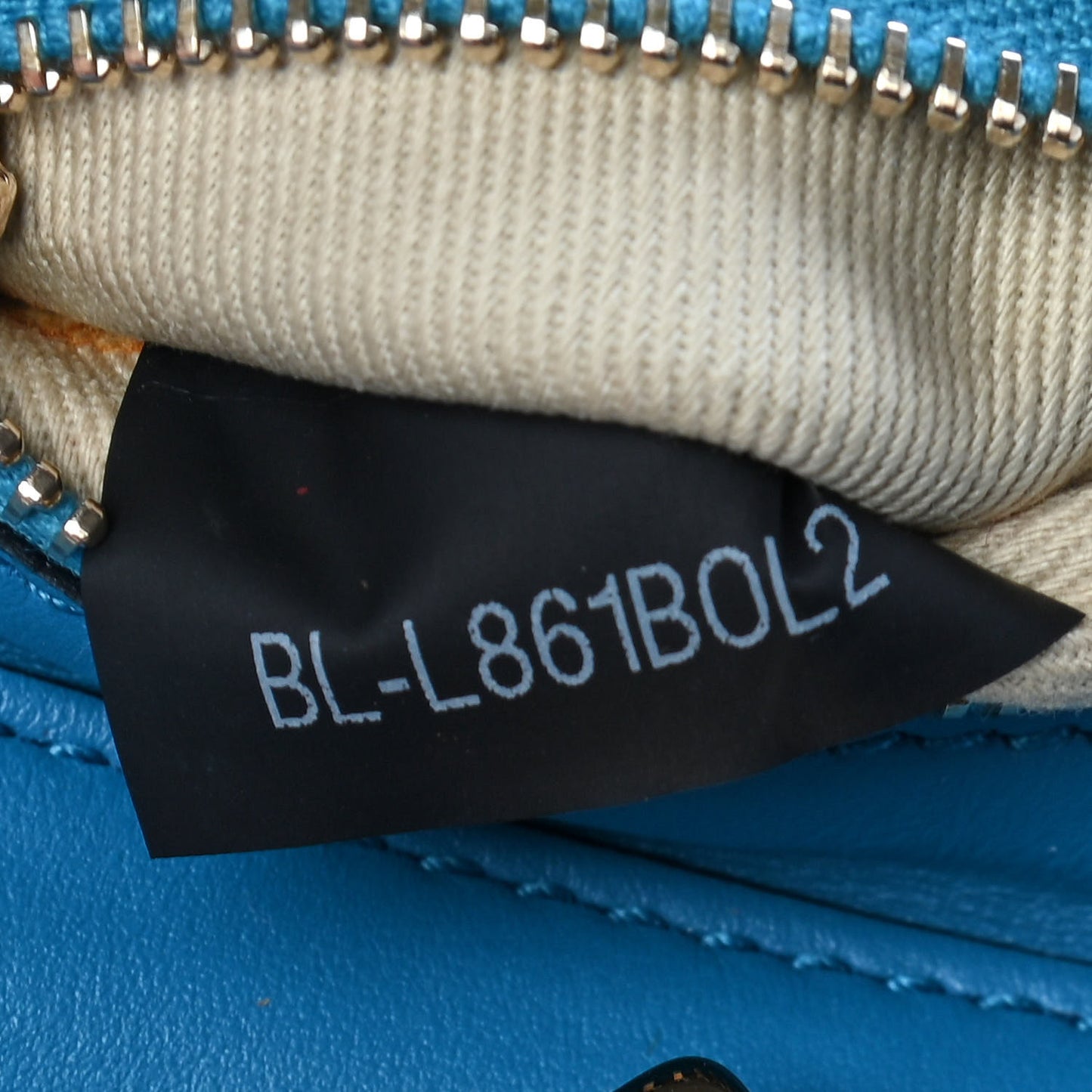 Vitello Mini Rockstud Tote Light Blue