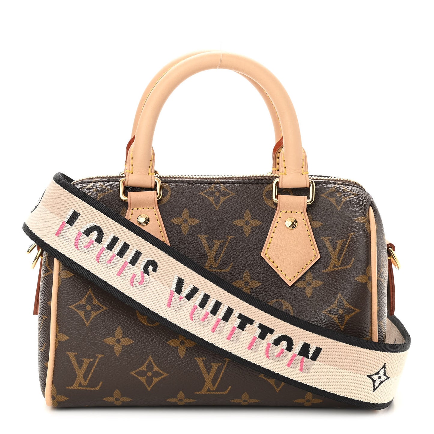 Monogram Speedy Bandouliere 20 Black