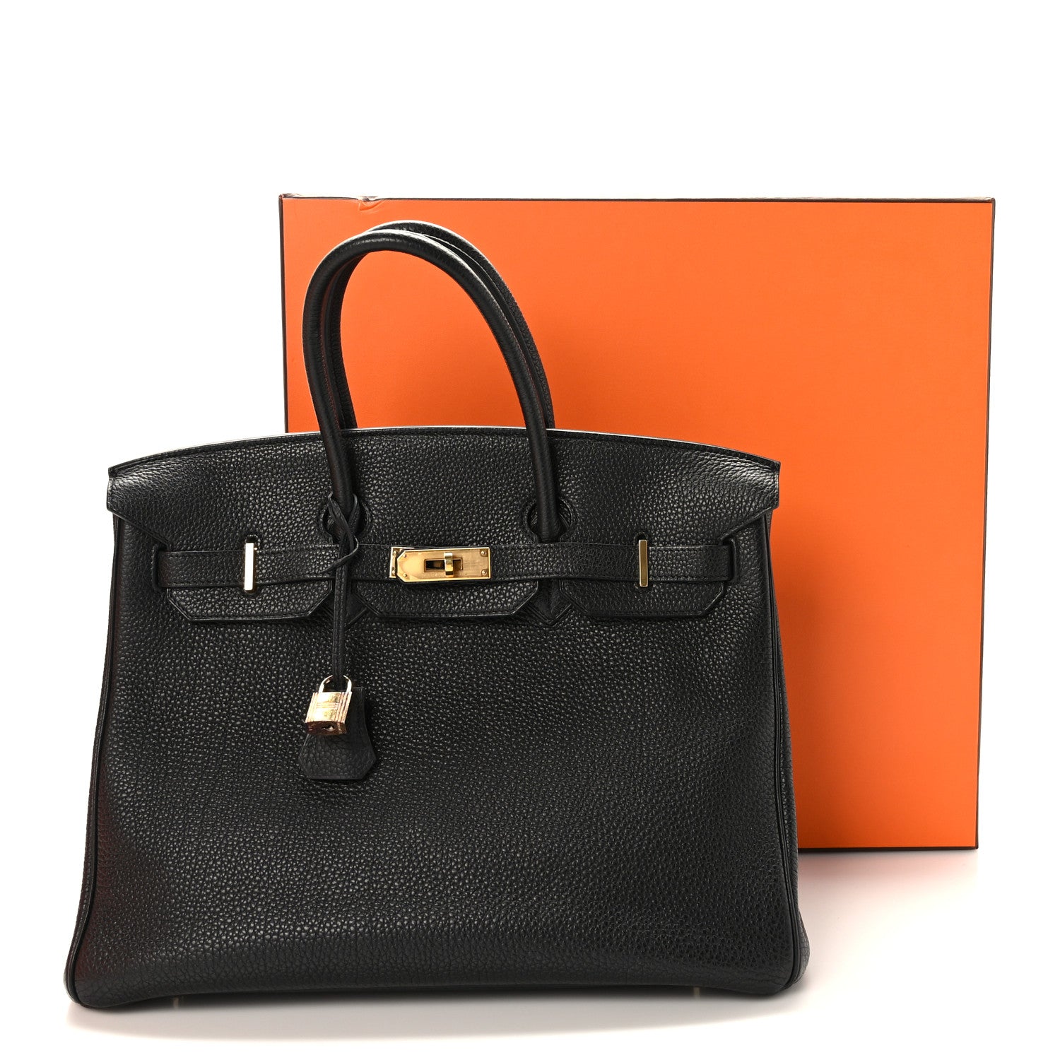 Hermes Togo BIRKIN 35 Black 12 of 12