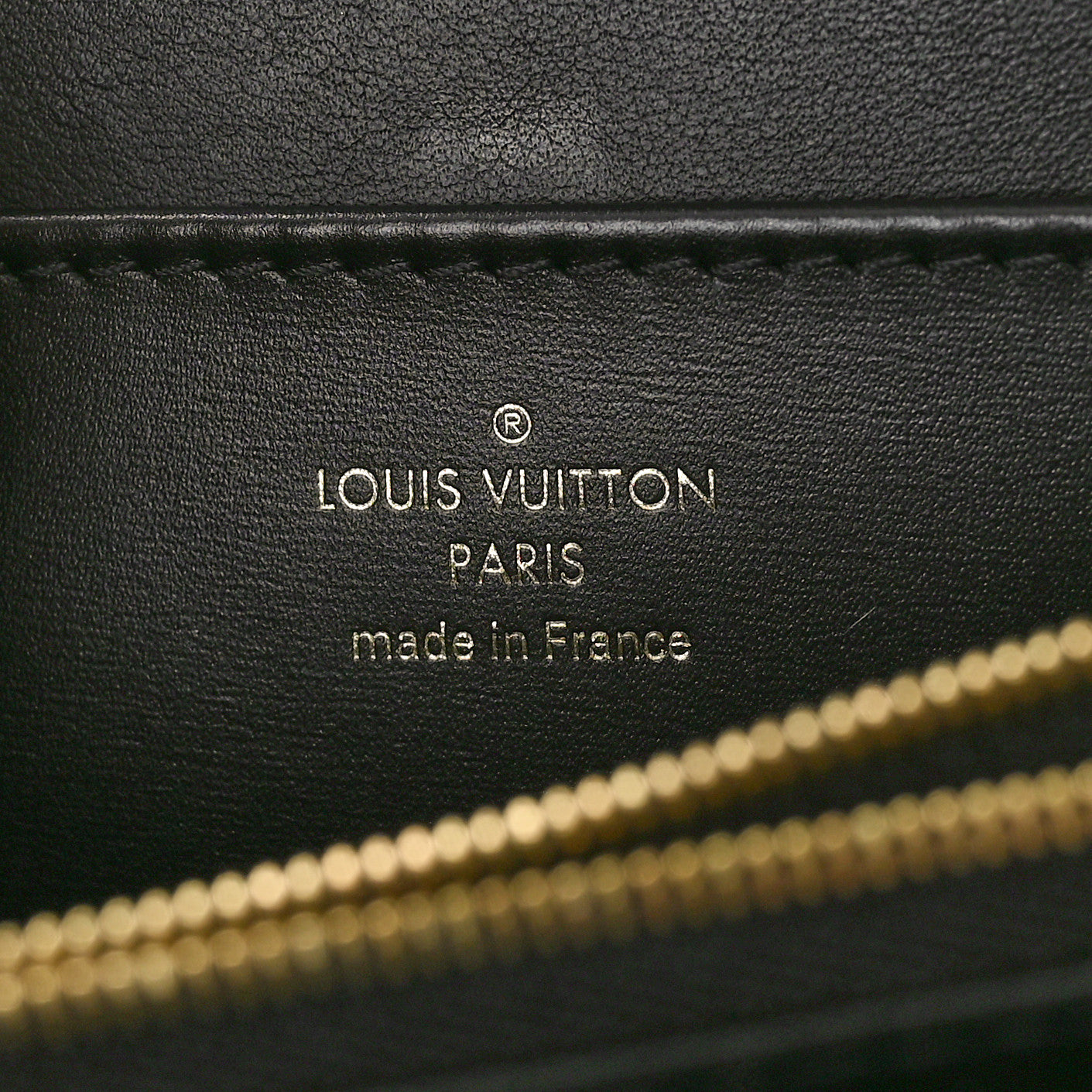 Grained Smooth Calfskin Rose Des Vents PM Black