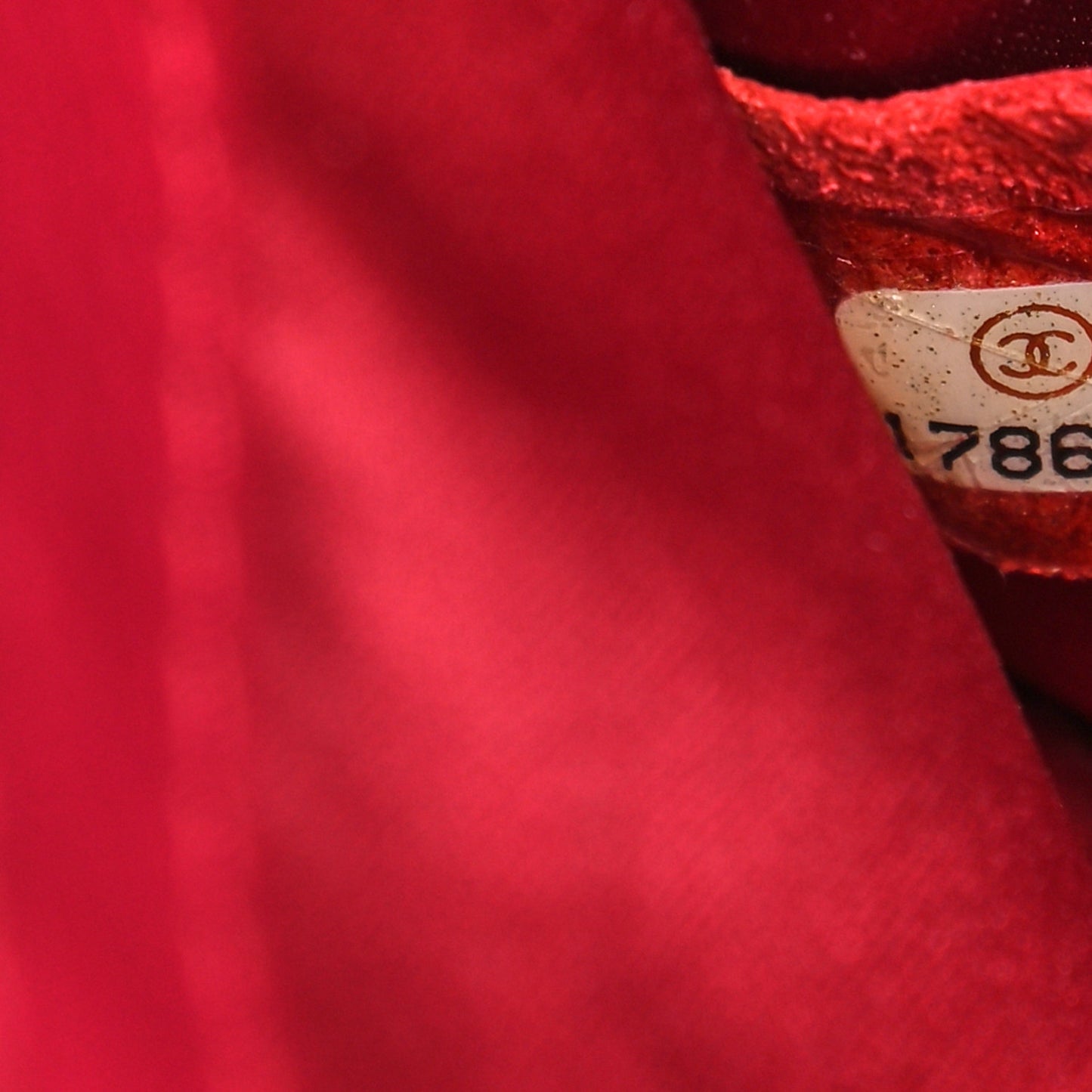 Calfskin Stitched Clutch Flap Red