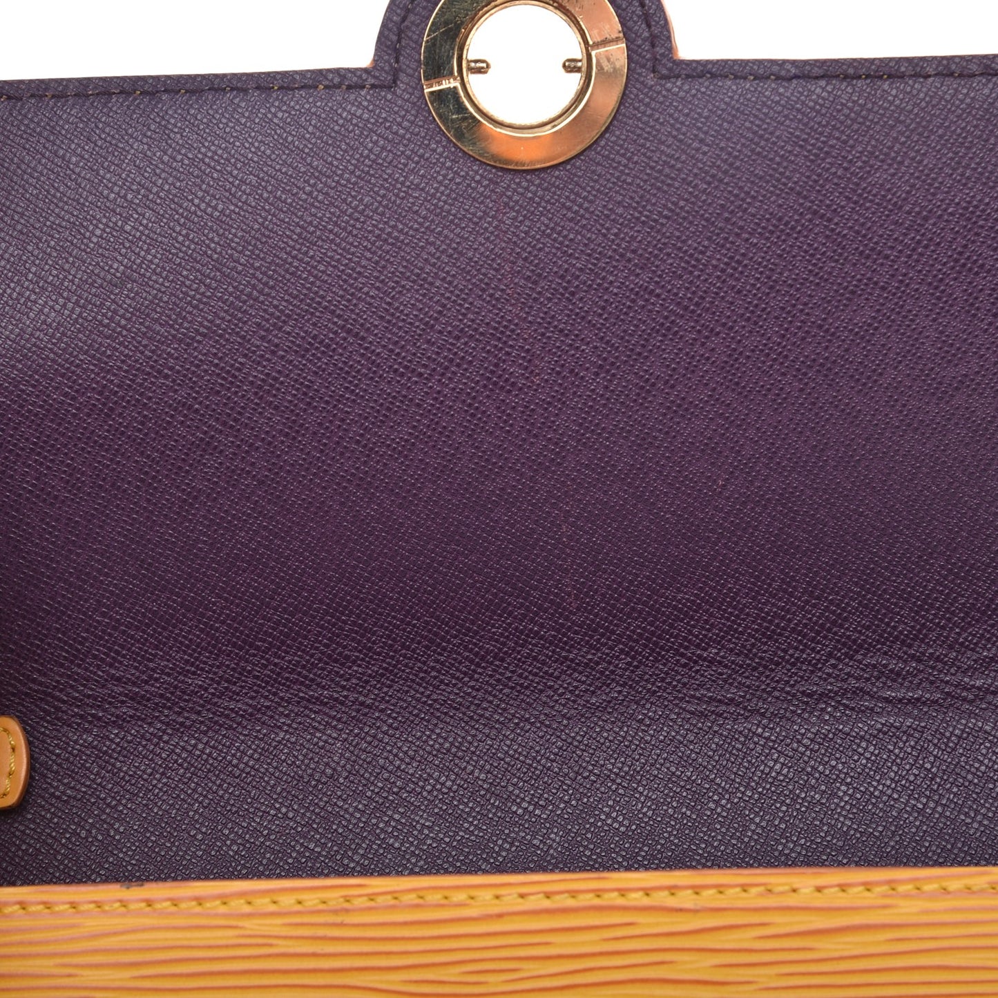 Epi Arche Pochette Yellow