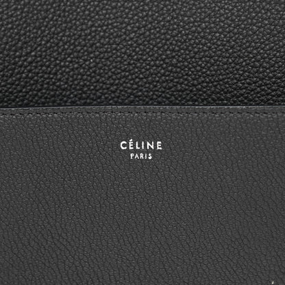 Celine Soft Grained Calfskin Sangle Bucket Bag Anthracite 6 of 8