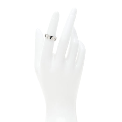 Cartier 18K White Gold 5.5mm LOVE Ring 50 5.25 2 of 5