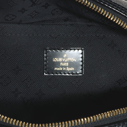 Louis Vuitton Suede Stamped Bowling GM Grey 6 of 7