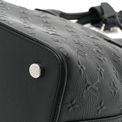 Louis Vuitton Calfskin Monogram Embossed Revelation Lockit PM Black 13 of 13