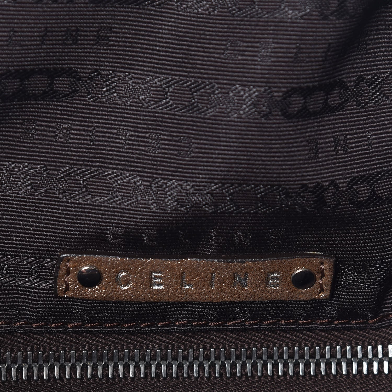 Celine Metallic Calfskin Daydream Shoulder Bag Bronze 6 of 9