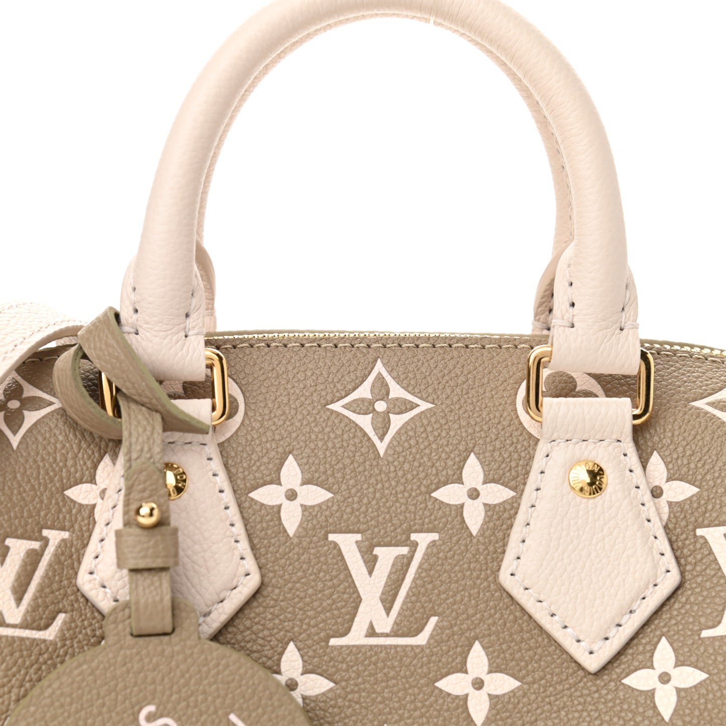 Empreinte Monogram Spring in the City Speedy Bandouliere 20 Kaki Beige Cream