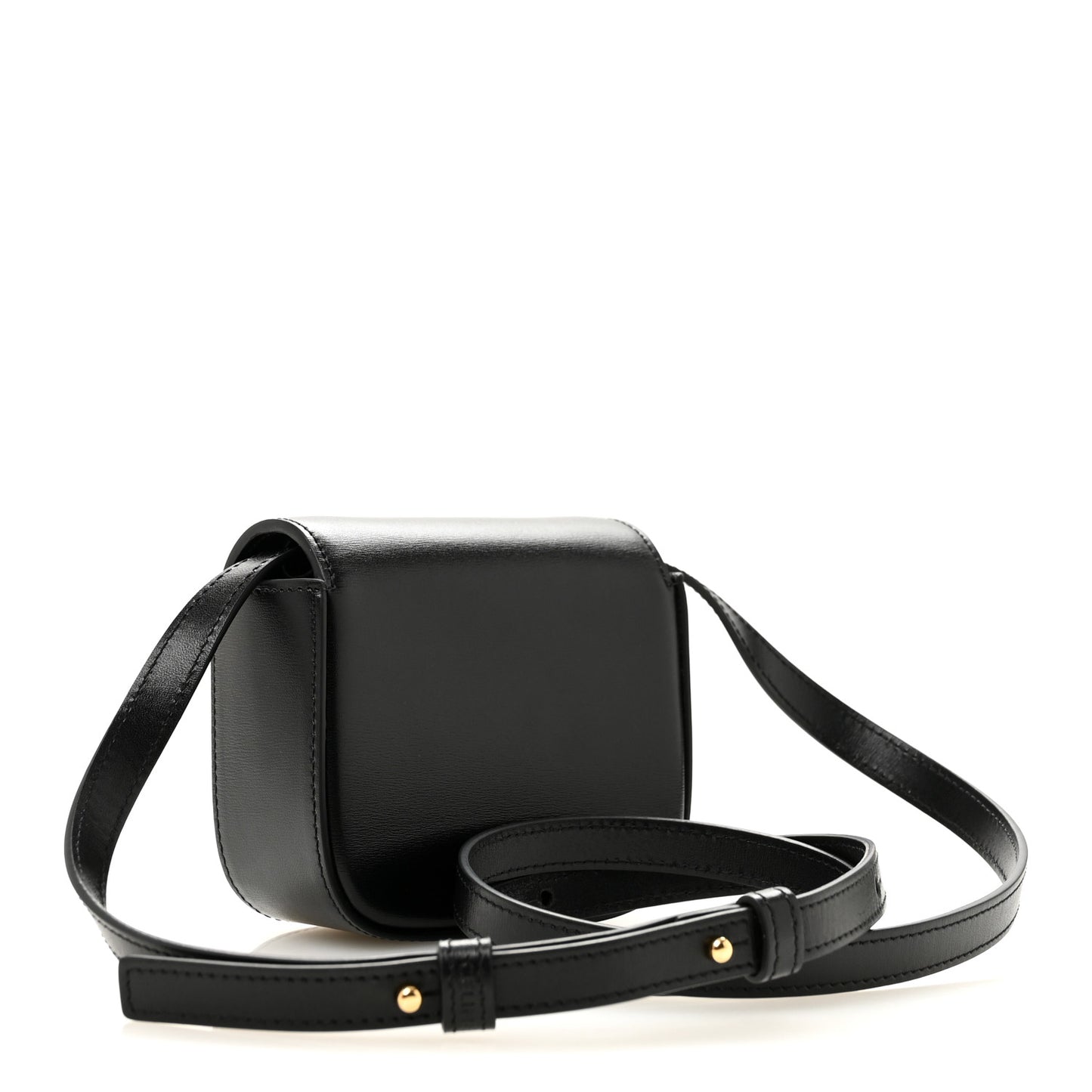 Shiny Calfskin Mini Triomphe Black
