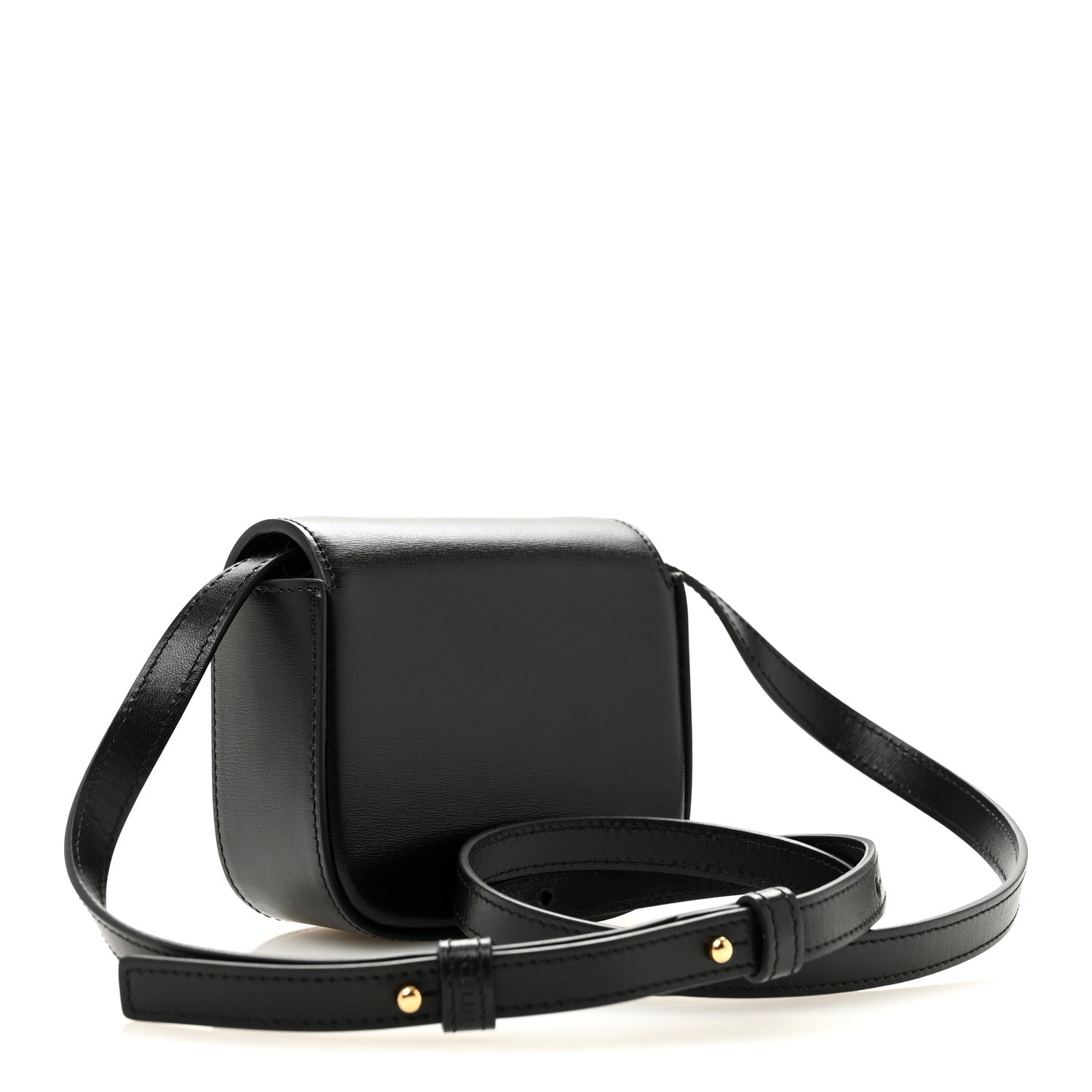 Celine Shiny Calfskin Mini Triomphe Black 3 of 13