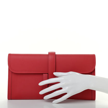 Hermes Swift Jige Elan 29 Clutch Vermillion 2 of 7