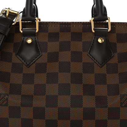 Louis Vuitton Damier Ebene Speedy Bandouliere 25 6 of 9