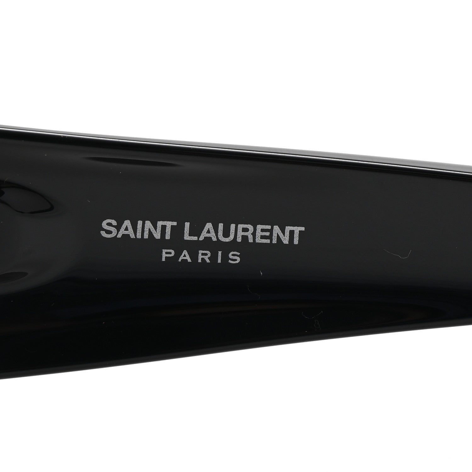 Saint Laurent Acetate Oval Sunglasses SL736 Black 5 of 7