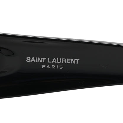 Saint Laurent Acetate Oval Sunglasses SL736 Black 5 of 7