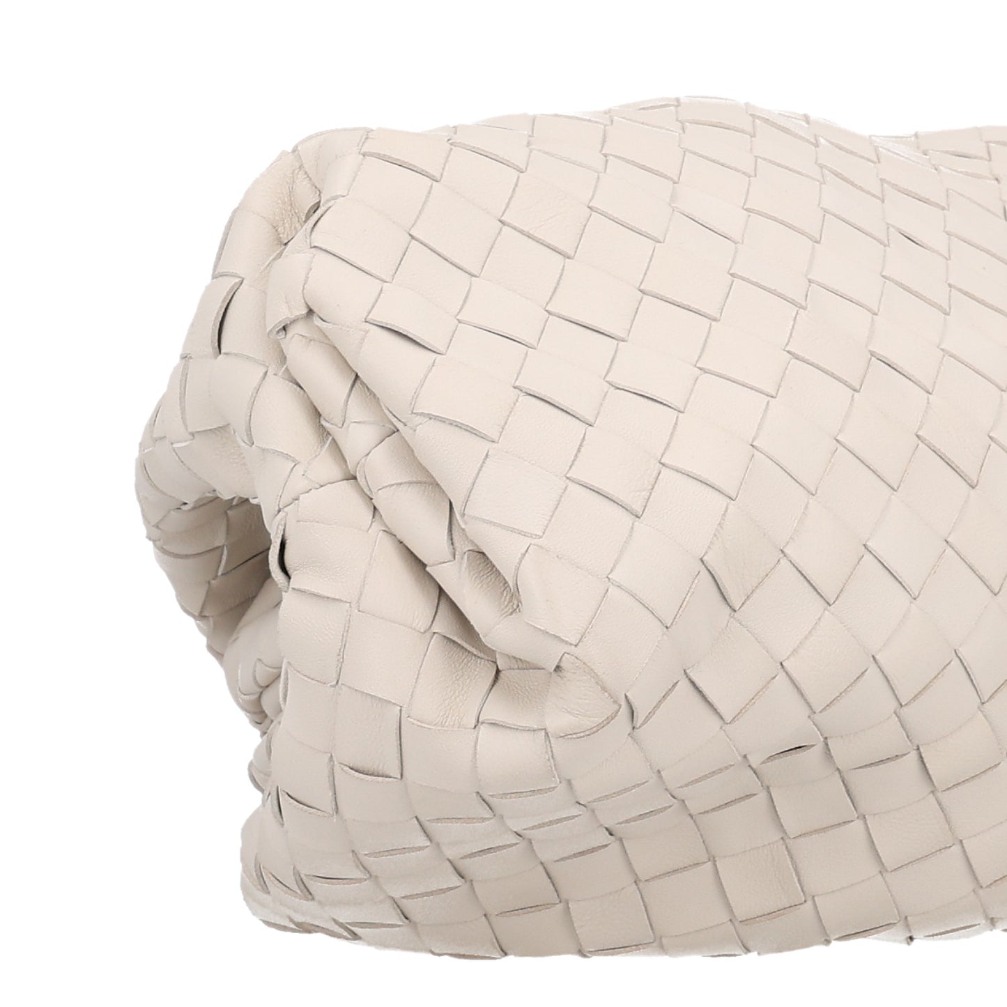 Nappa Maxi Intrecciato The Pouch Oversized Clutch Plaster